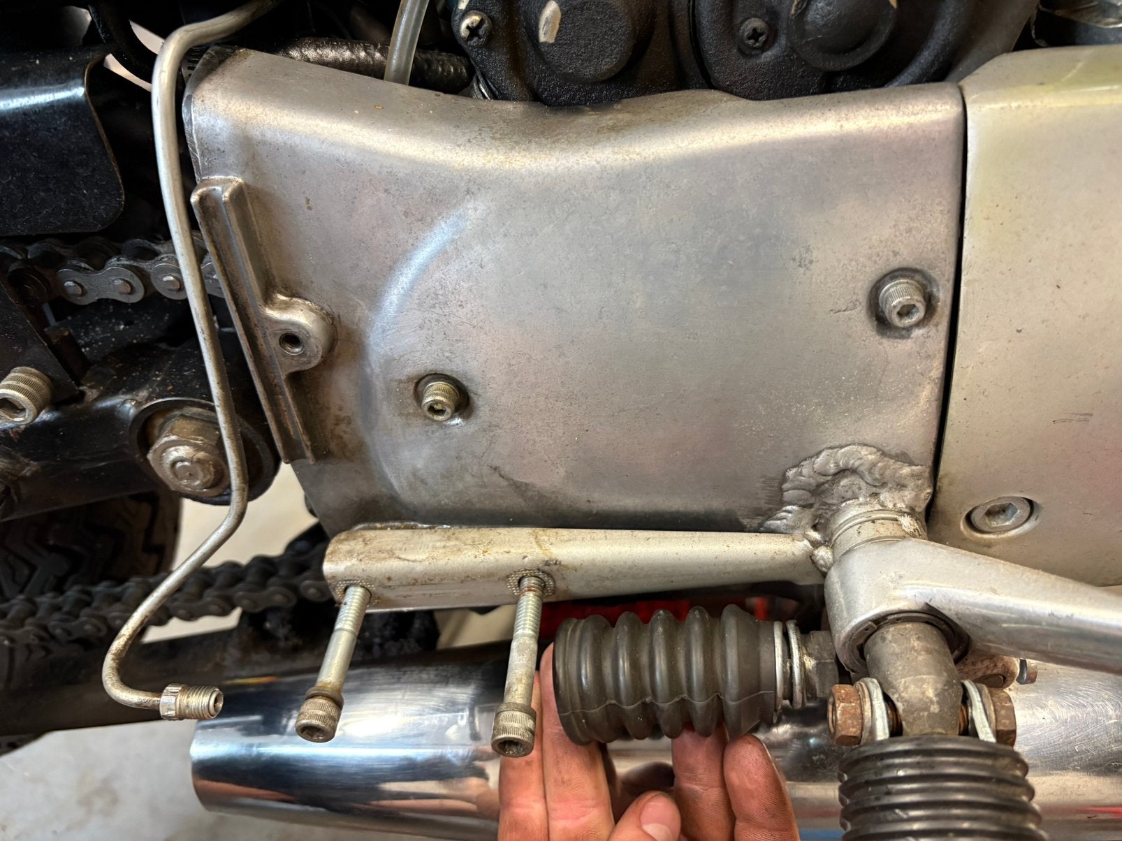 Gezocht zijkap XLH1000 1984, Motoren, Onderdelen | Harley-Davidson, Ophalen