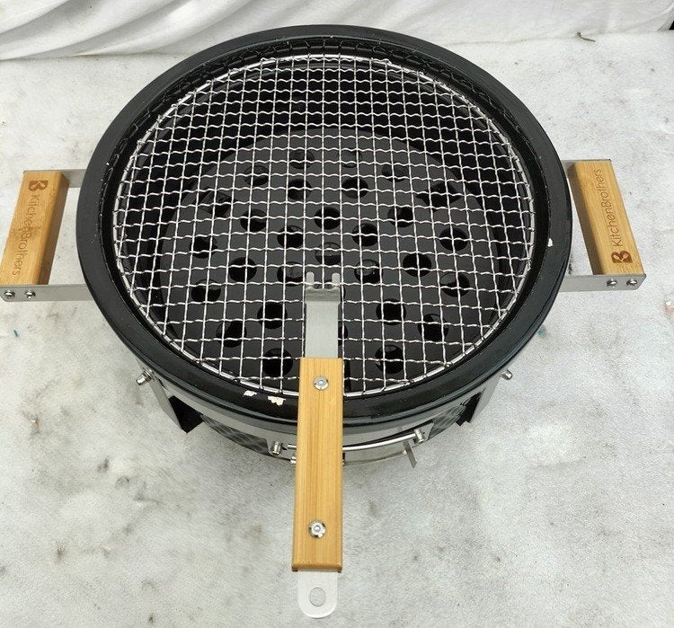 Kamado Hibachi Grill - Ronde Houtskool BBQ, Ophalen, Nieuw, Kitchen Brother