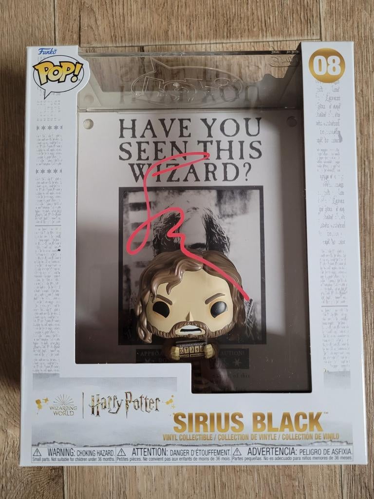 Harry Potter Sirius Black Handtekening Oldman Gesigneerd, Ophalen of Verzenden, Nieuw, Actiefiguurtje