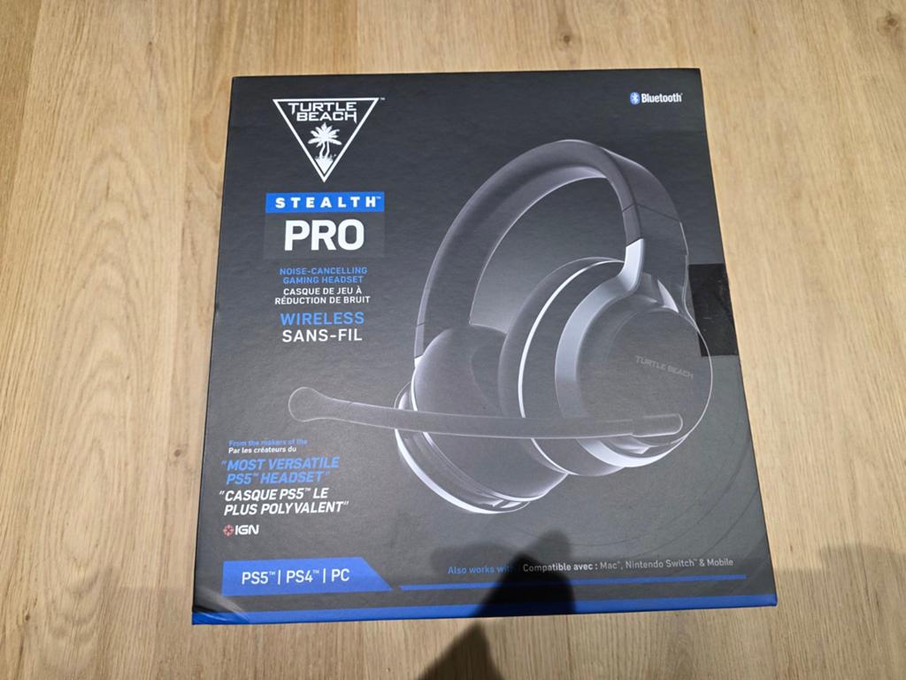 Turtle Beach Stealth Pro Gaming Headset - Zo goed als nieuw, Ophalen of Verzenden, Zo goed als nieuw, Overige merken, Draadloos