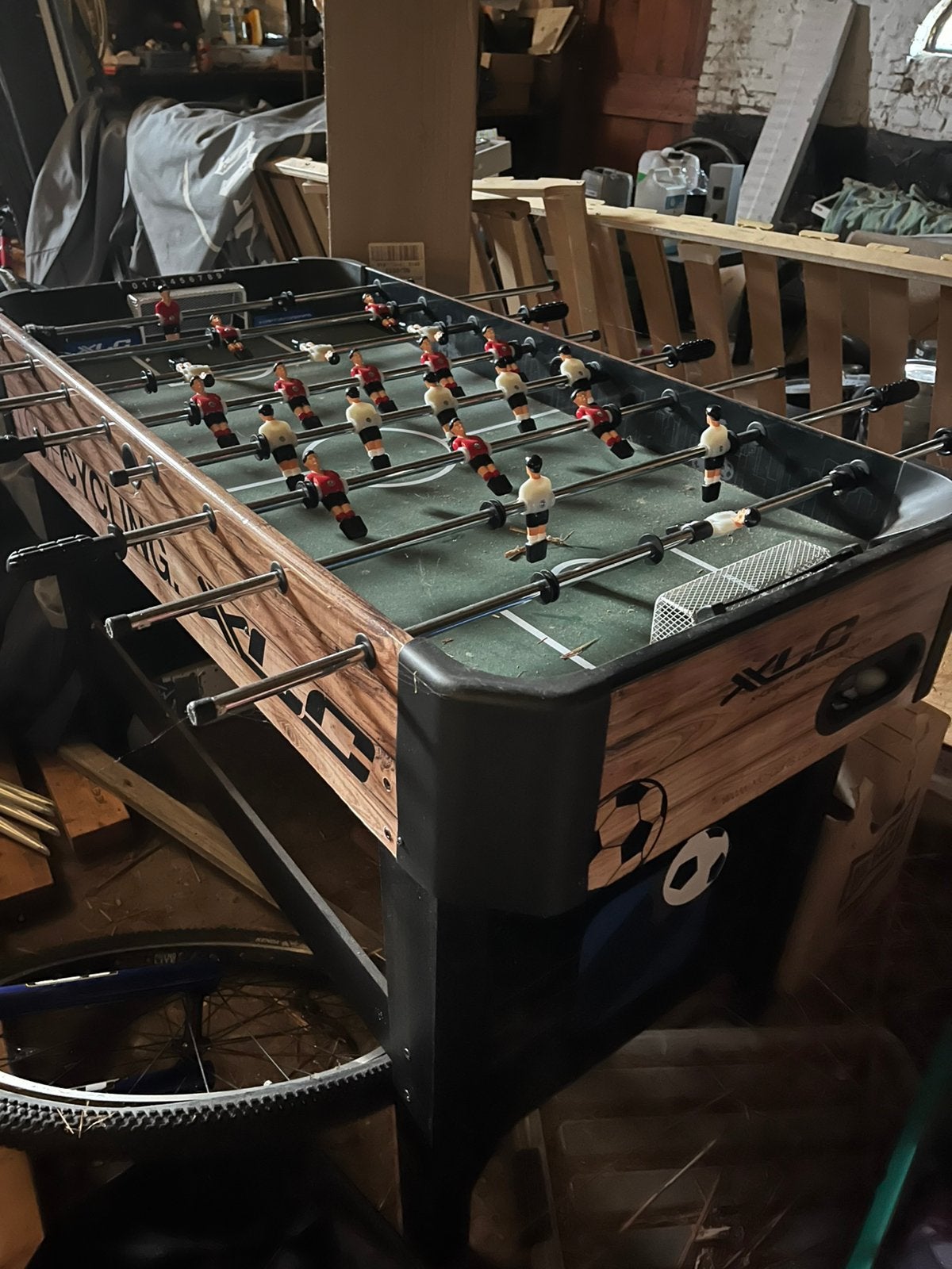 Voetbaltafel, Sport en Fitness, Ophalen of Verzenden, Zo goed als nieuw, Keu of Ballen
