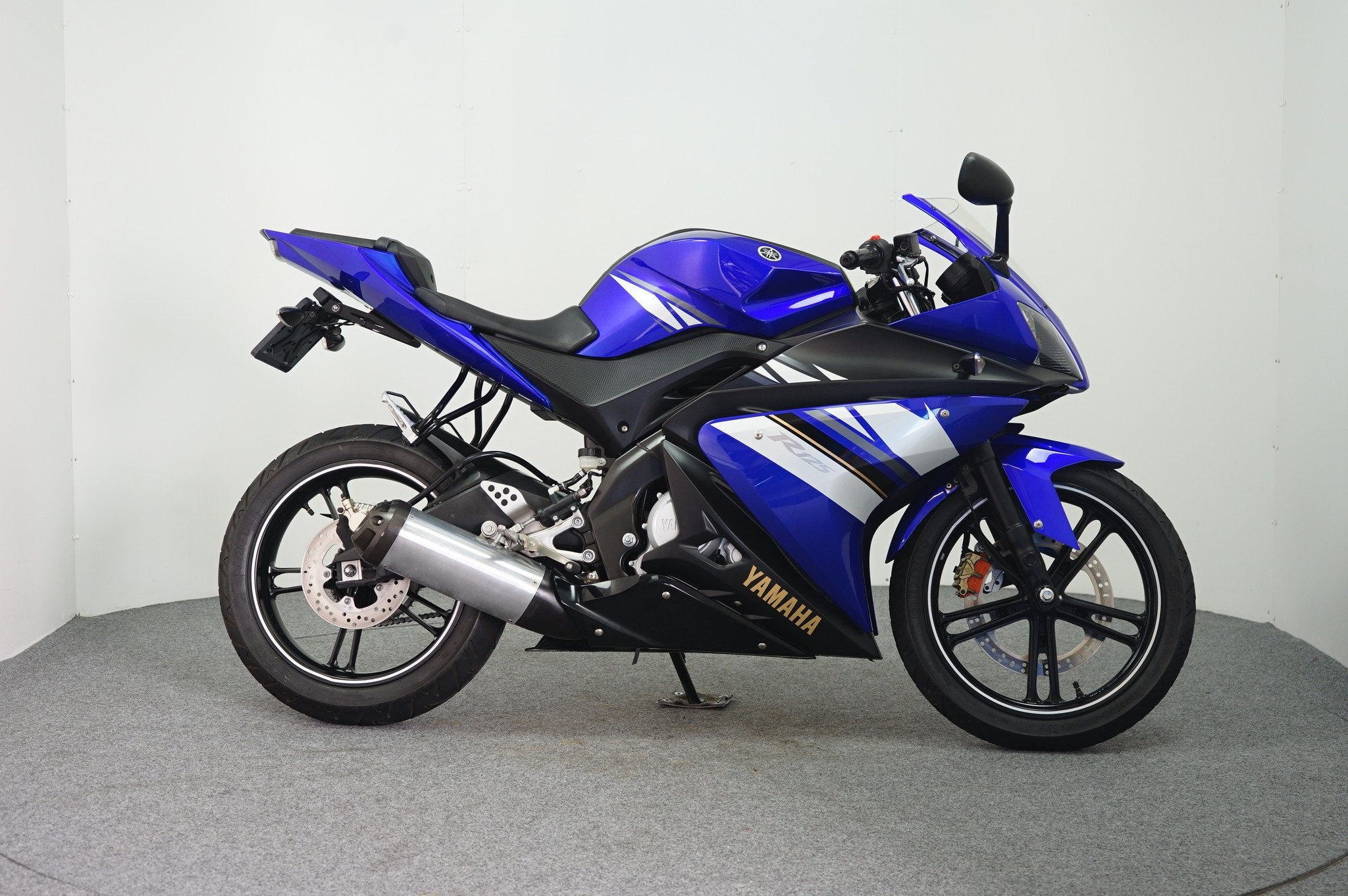 Yamaha YZF 125 R (bj 2008), Super Sport, 125 cc, 11 kW of minder, Gebruikt