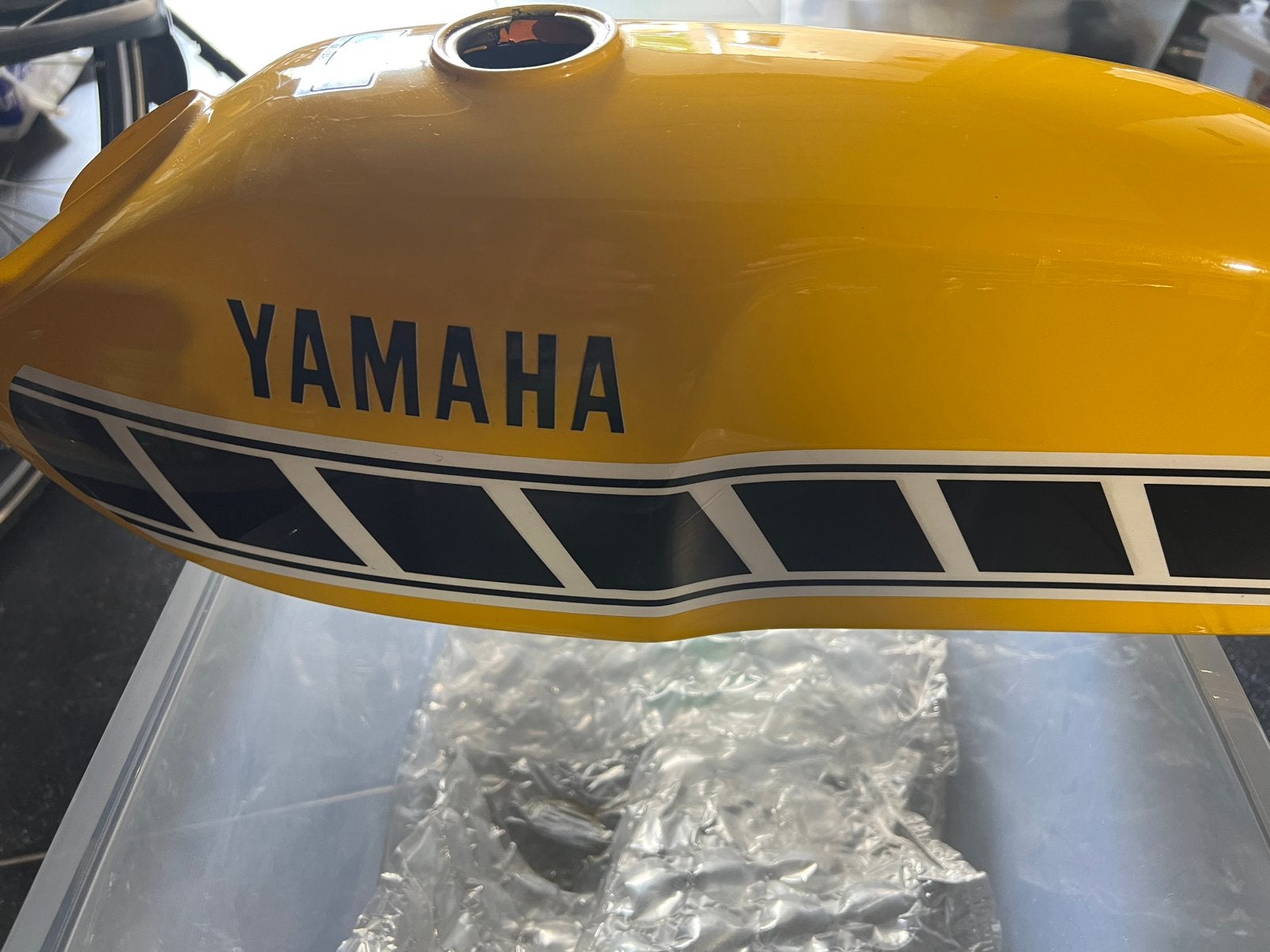 Te koop yamaha fs1 378 franse hoge tankset, Fietsen en Brommers, Ophalen of Verzenden, Zo goed als nieuw, Tank, Yamaha