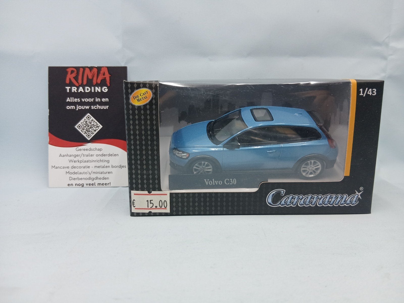 Cararama Volvo C30 modelauto 1:43 - Nieuw in doos, Ophalen of Verzenden, Nieuw, Auto, Overige merken