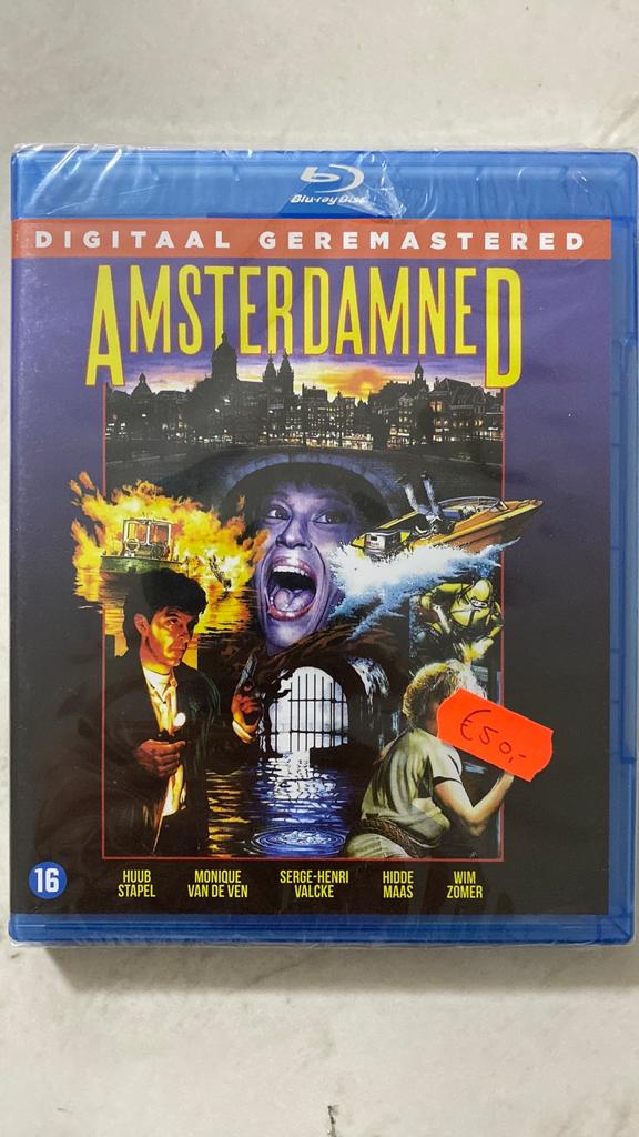 Amsterdamned blu ray NL versie NIEUW, Ophalen of Verzenden, Nieuw in verpakking, Horror