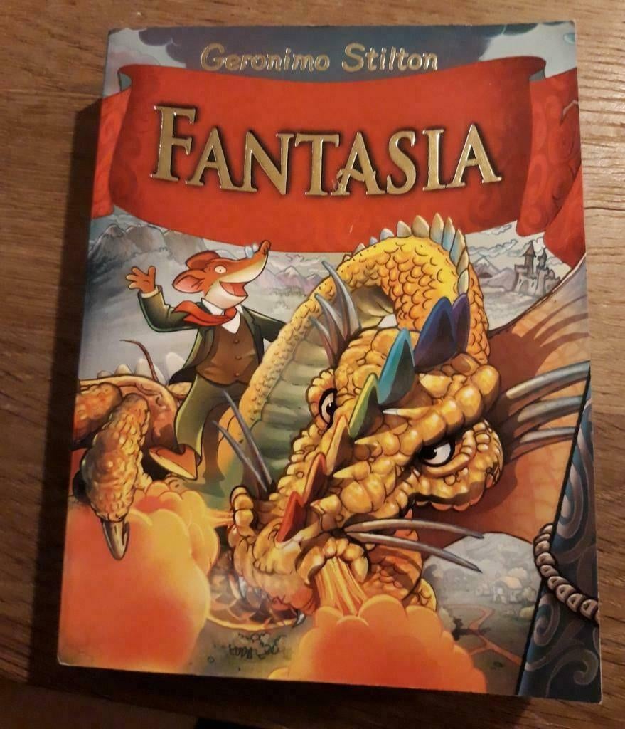 Geronimo Fantasia 1 + 3 Stinkpagina's Plaatjes Kinderboek, Ophalen of Verzenden, Gelezen, Geronimo Stilton, Fictie algemeen