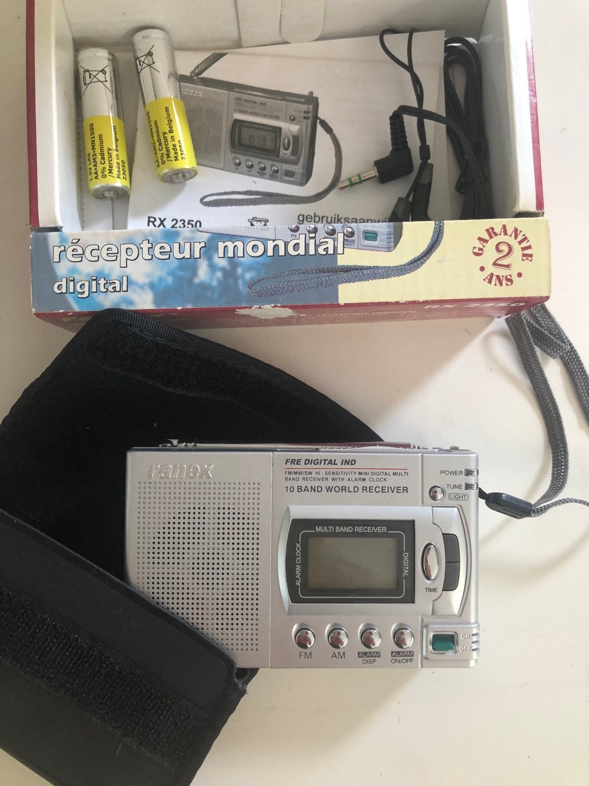 Ranex RX 2350 Digitale Wereldontvanger met Alarmklok, Ophalen of Verzenden, Nieuw, Wereldontvanger