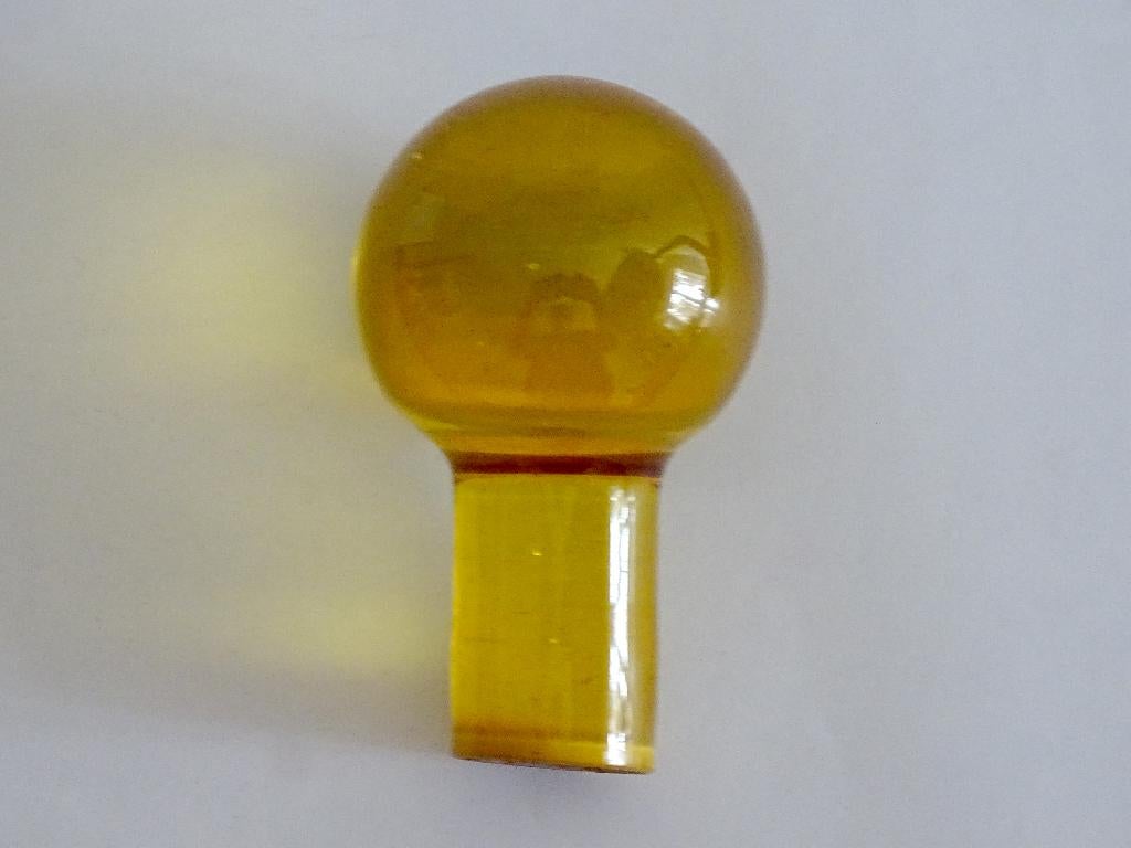 Paraplu knop in Apple Juice kleur Bakeliet/Catalin, Verzenden, Zo goed als nieuw