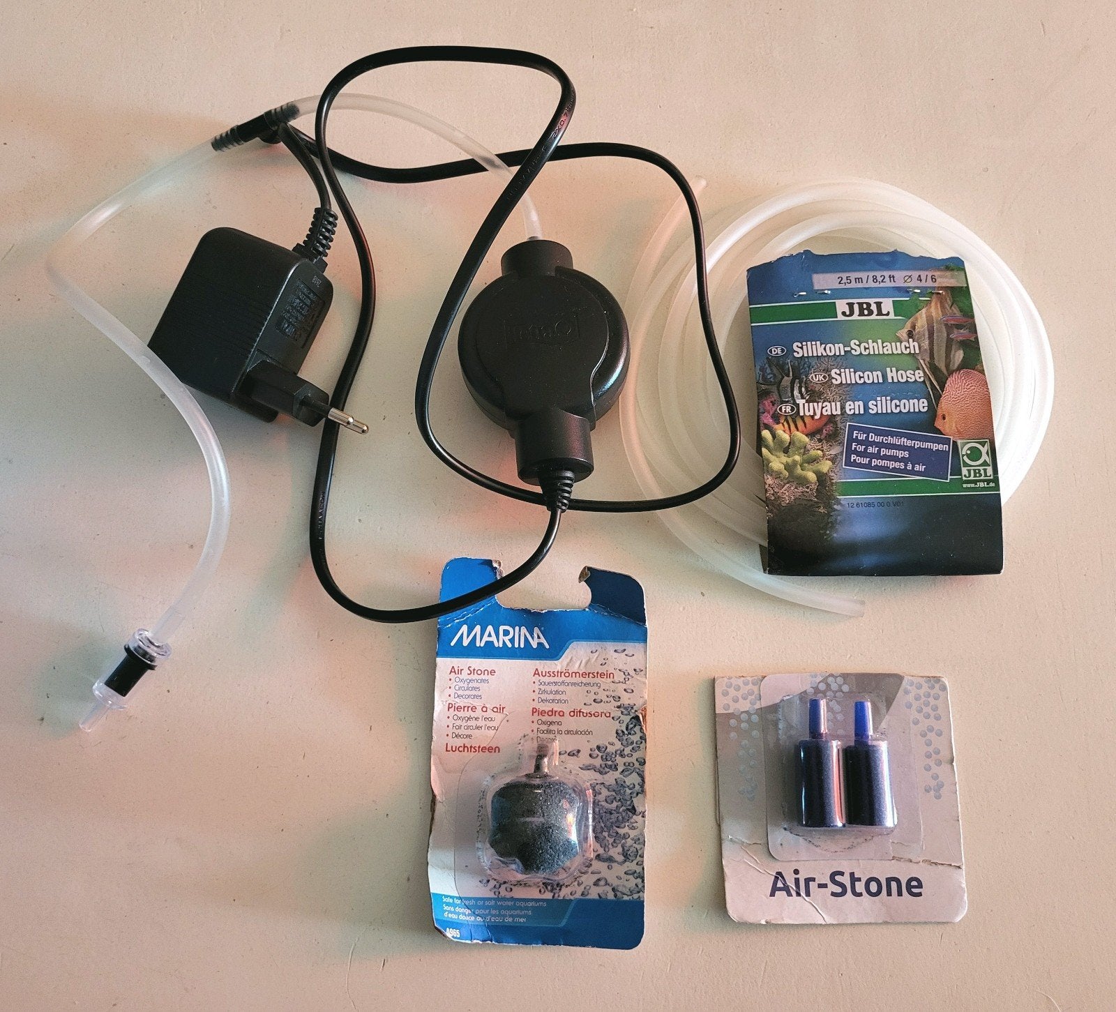 Tetra airsilent maxi beluchtingsset compleet, Dieren en Toebehoren, Ophalen, Zo goed als nieuw