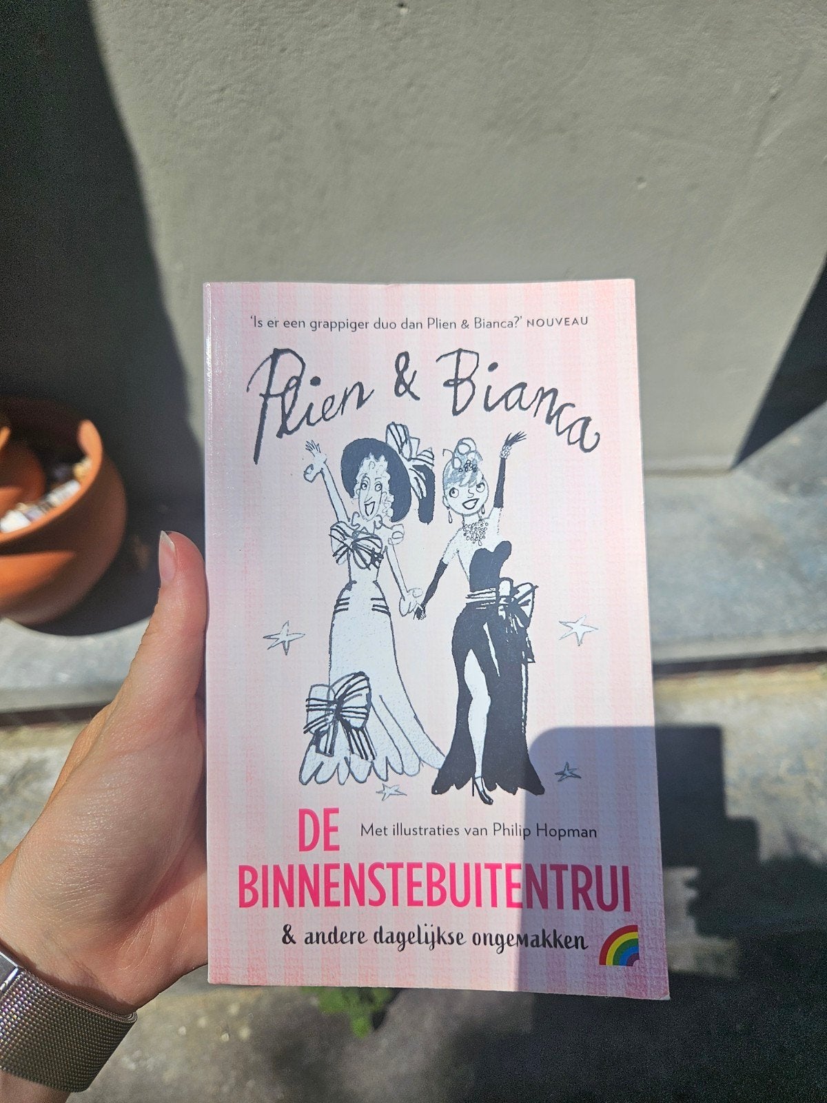 Plien & Bianca - De Binnenstebuitentrui, Ophalen of Verzenden, Zo goed als nieuw, Plies van Bennekom en Bianca Krijgsman, Nederland