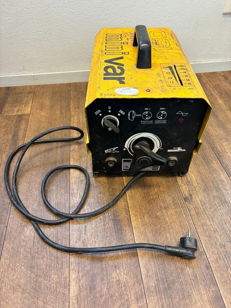 Minivar 150 lasapparaat - elektroden, Doe-het-zelf en Verbouw, Gereedschap | Lasapparaten, Gebruikt, Pompmolenlaan 11, 3447 GK Woerden
