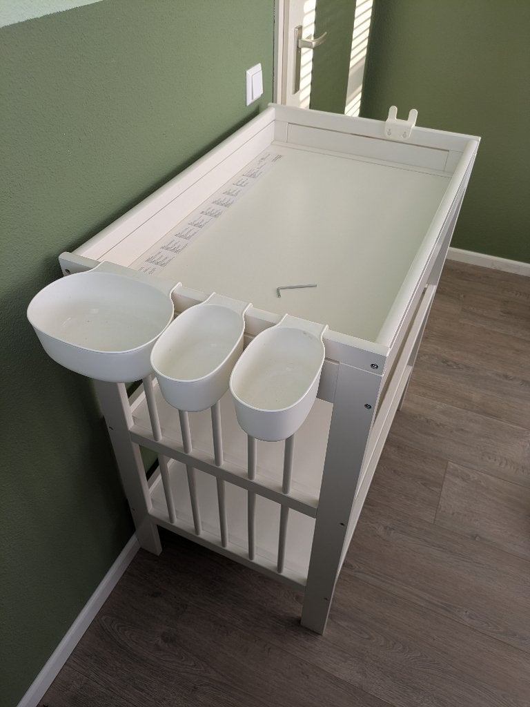 Foto 2 van IKEA GULLIVER Commode / Verschoontafel (Wit) / 82x54x93 cm