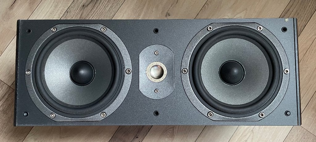 JM Lab Focal Chorus CC 700 S centerspeaker (zwart), Gebruikt, 60 tot 120 watt, Center speaker, Ophalen