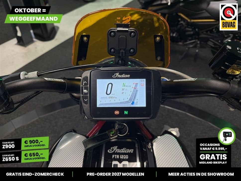 Indian FTR 1200 S Race Replica (bj 2020) 13.787 km, 1203 cc, 2 cilinders, Onbekend, Meer dan 35 kW