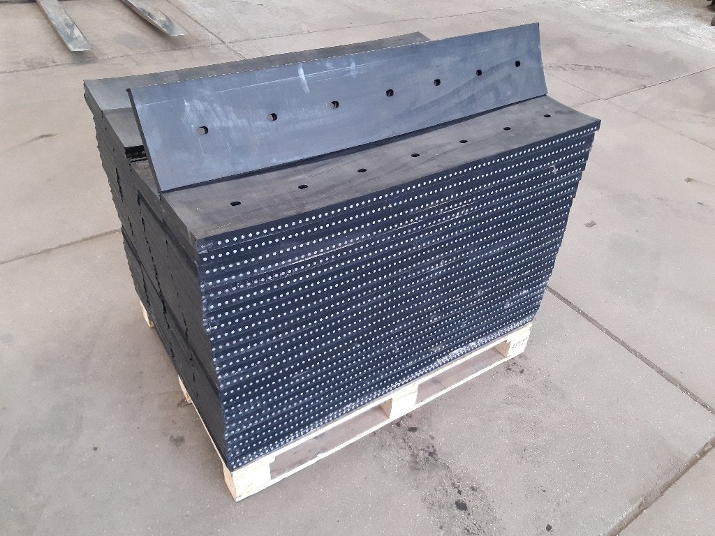 rubberstrip rubberschuif rubberstrook staalinlage slijtstrip, Verzenden, Nieuw, Beton, Overige typen