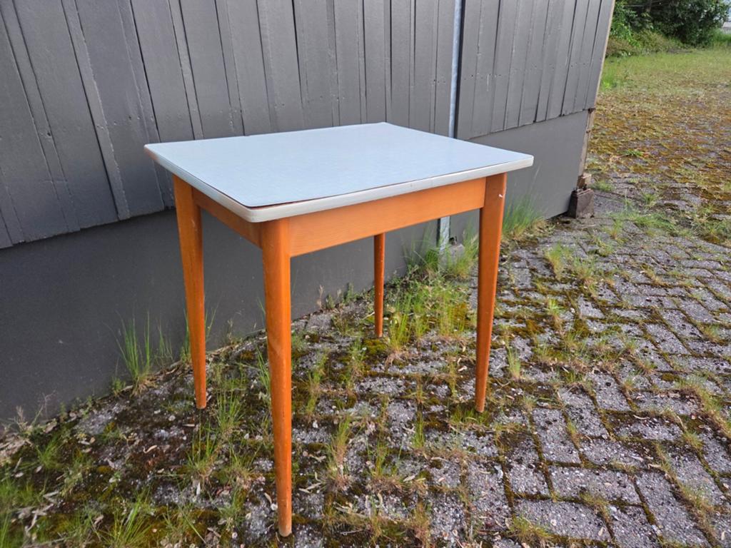 Vintage retro formica schooltafel, tafel, Ophalen, Huis en Inrichting