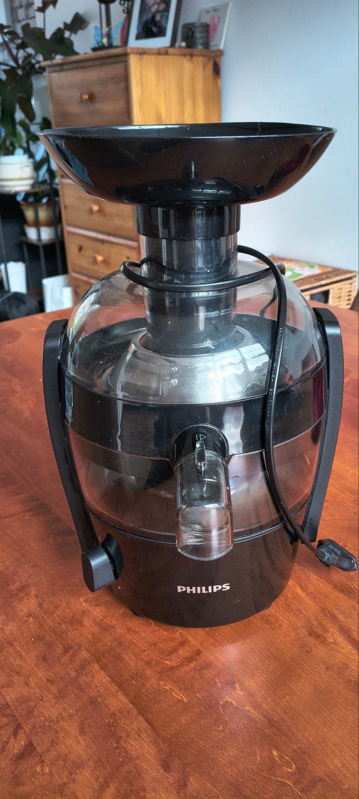 Philips HR1833/00/AC Sapcentrifuge - Zo goed als nieuw, Ophalen, 2 snelheden, Zo goed als nieuw, Vaatwasserbestendig