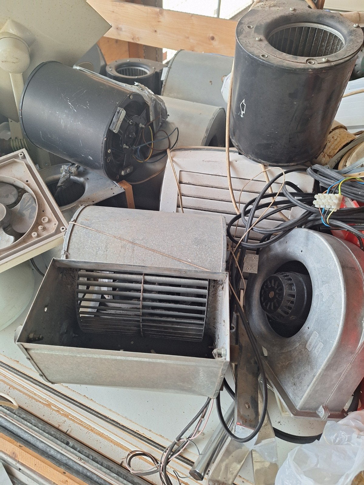 Diverse afzuigers en ventilatoren - Verschillende types, Ophalen of Verzenden, Gebruikt, Ventilator en Afzuiger