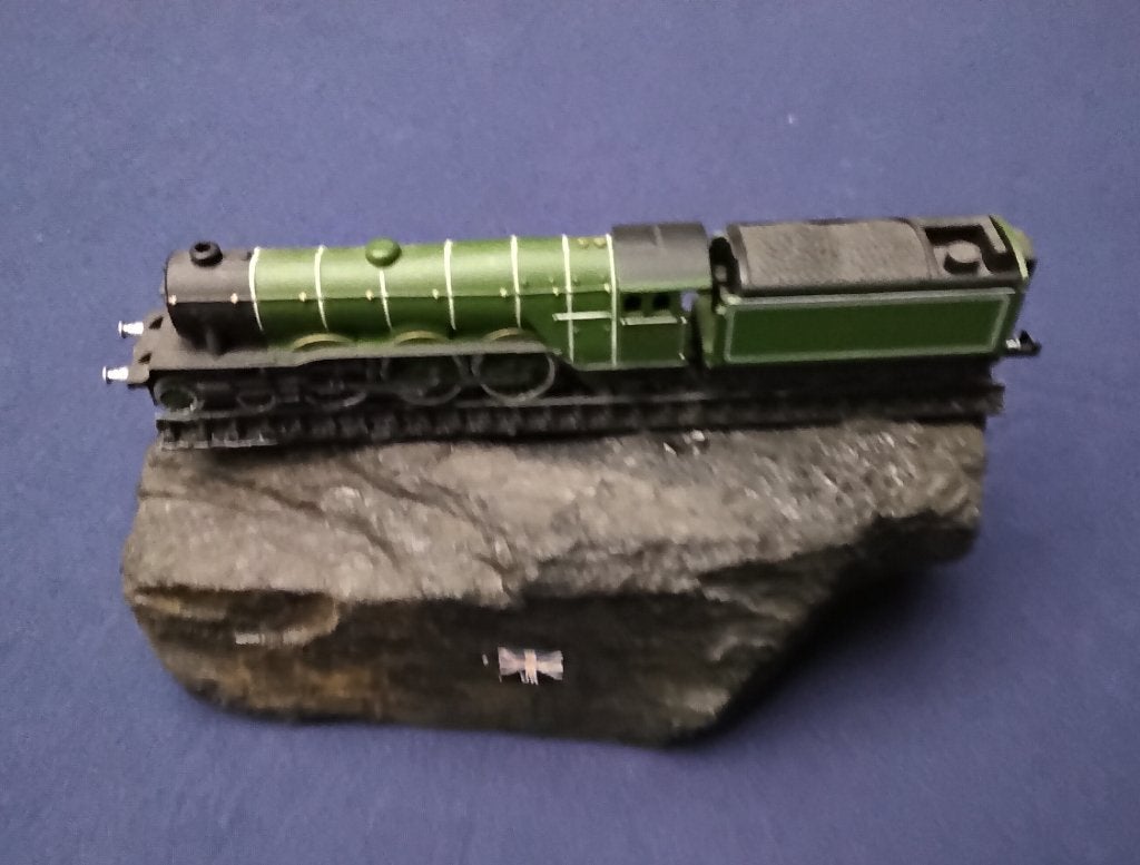 Miniatuur stoomlocomotief 4472 LNER op een steenkool, Ophalen, Zo goed als nieuw, Trein, Schaalmodel