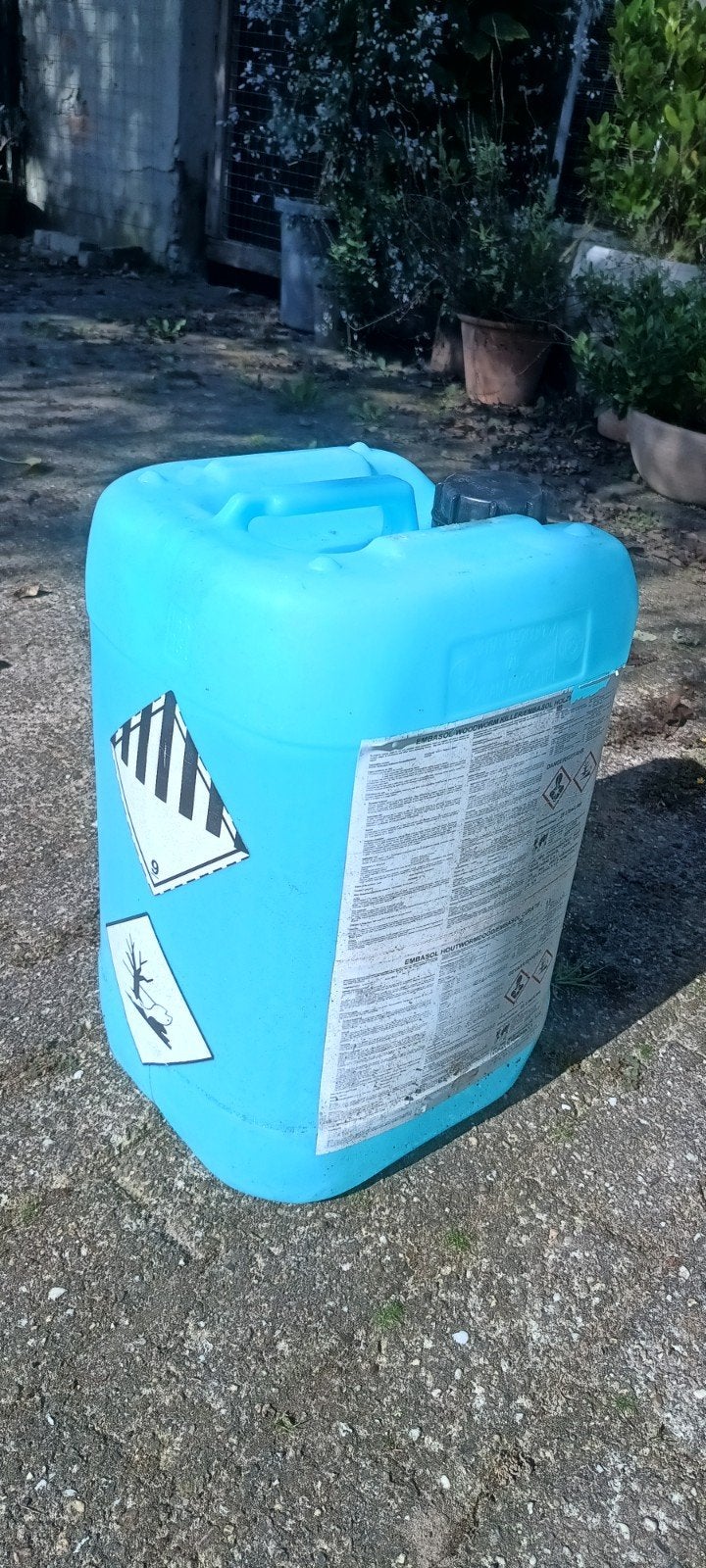 25 liter Embasol houtwormdood - Ongeopend, Ophalen, Zo goed als nieuw