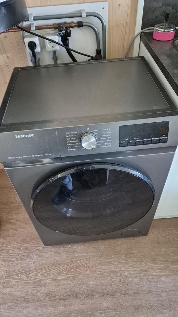 Wasdroog combi, Witgoed en Apparatuur, Wasmachines, Ophalen of Verzenden, Gebruikt, 1200 tot 1600 toeren, 85 tot 90 cm