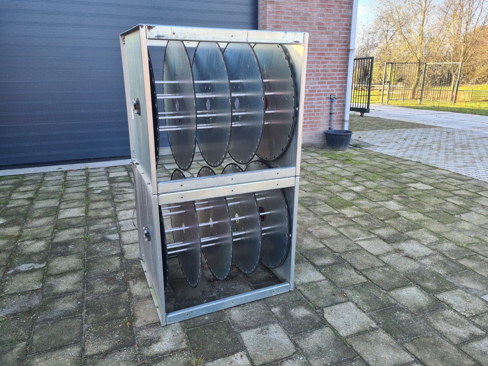 Kabelhaspel / slangen haspel 400v elektromotor, Ophalen, Gebruikt, Kabelhaspel