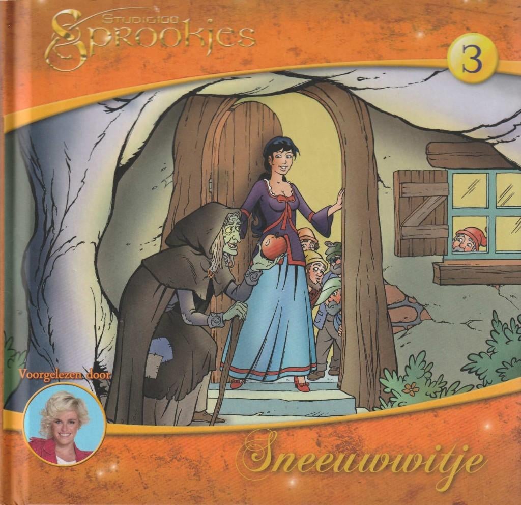 Sneeuwwitje - boek & luister CD - Studio 100 Sprookjes, Ophalen of Verzenden, Zo goed als nieuw