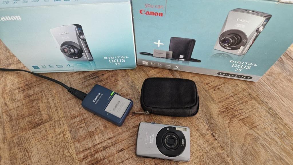 Canon Digital IXUS 75 Compact Camera - Zilver, Ophalen, Gebruikt, Canon, Compact