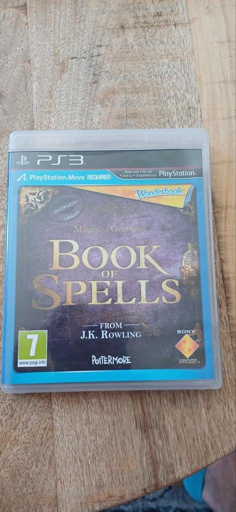Wonderbook: Book of Spells PS3 - J.K. Rowling, Spelcomputers en Games, Games | Sony PlayStation 3, Puzzel en Educatief, 1 speler