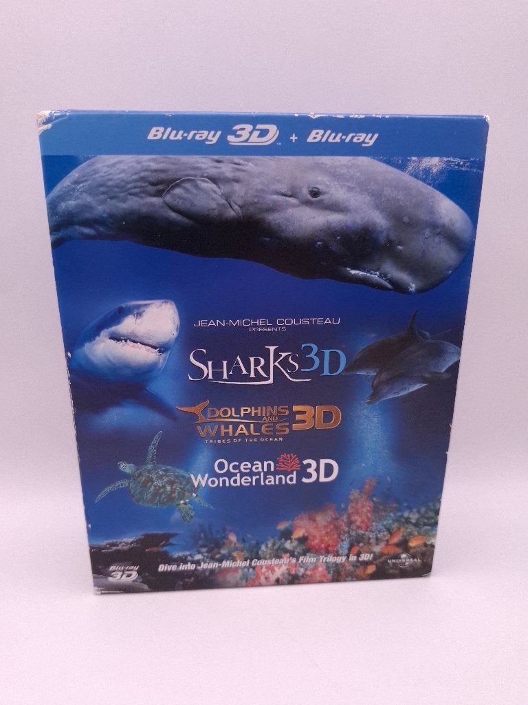 Jean Michel Cousteau trilogy blu-ray, Documentaire, Gebruikt, Alle leeftijden, Documentaire en Educatief