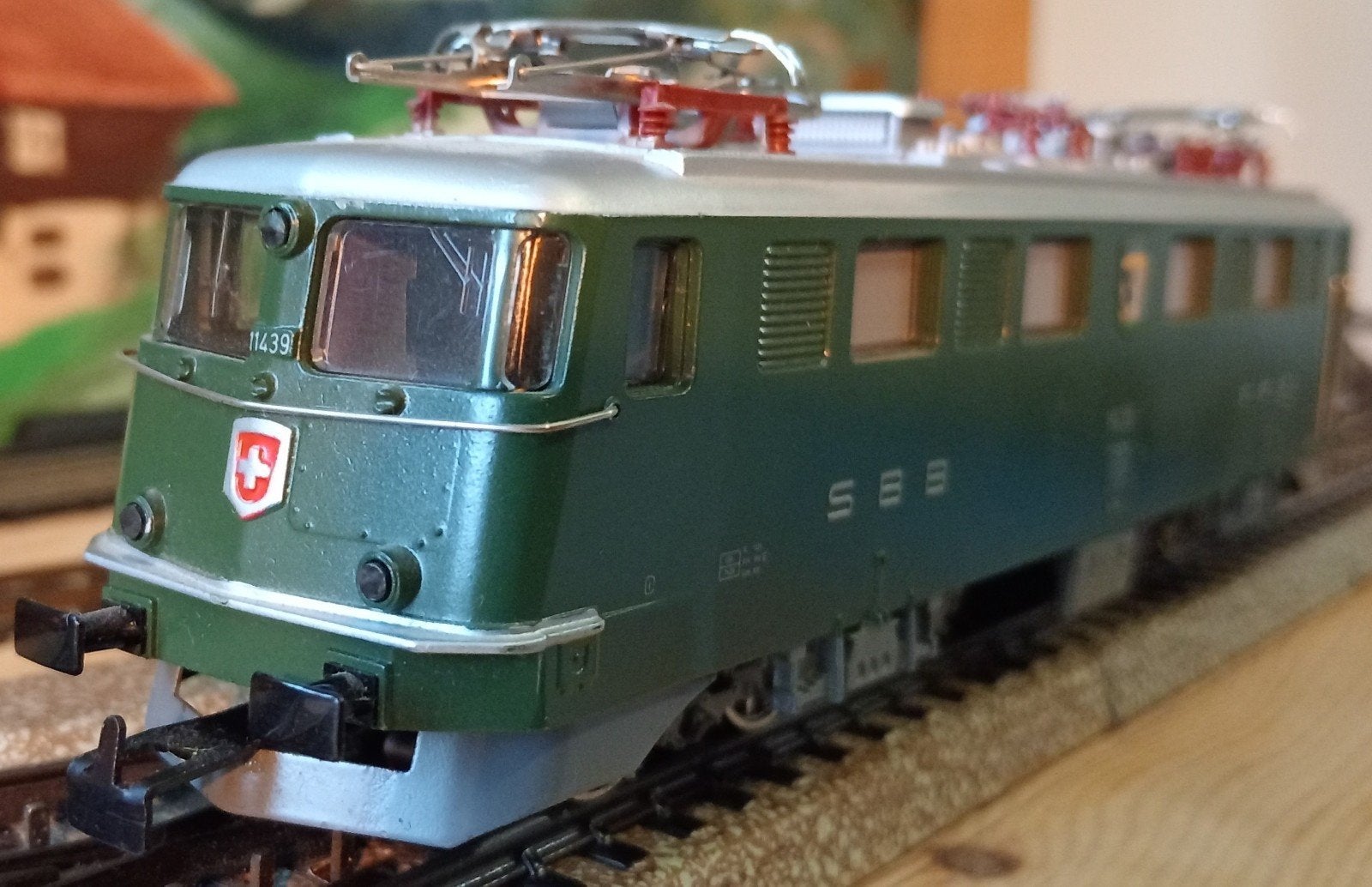 Märklin SBB loc Ae 6/6 3350, Städte loc digitaal als nieuw!, Wisselstroom, Locomotief, Ophalen of Verzenden, Zo goed als nieuw