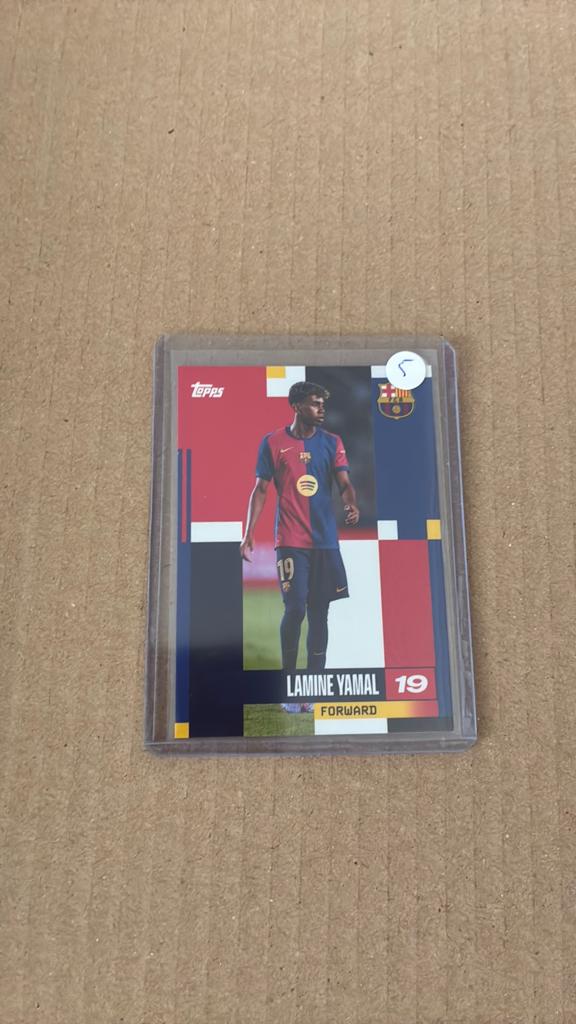 Topps set lamine yamal, Ophalen of Verzenden, Zo goed als nieuw, Plaatje