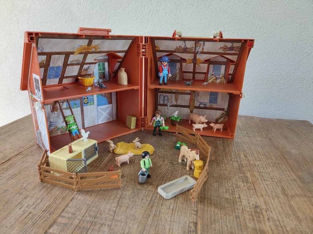 Playmobil Mijn Meeneem Boerderij | 4142, Ophalen of Verzenden, Gebruikt, Country