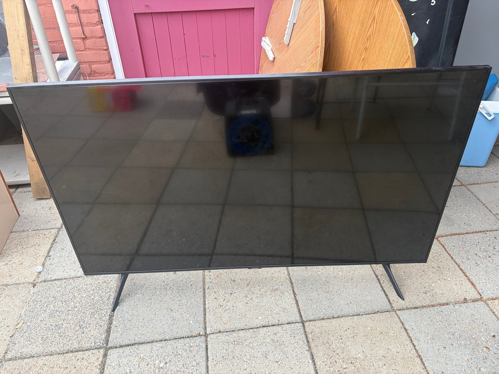Samsung UE50TU7020W - Defect display, inclusief afstandsbedi, LED, 50 Hz, Ophalen of Verzenden, Samsung