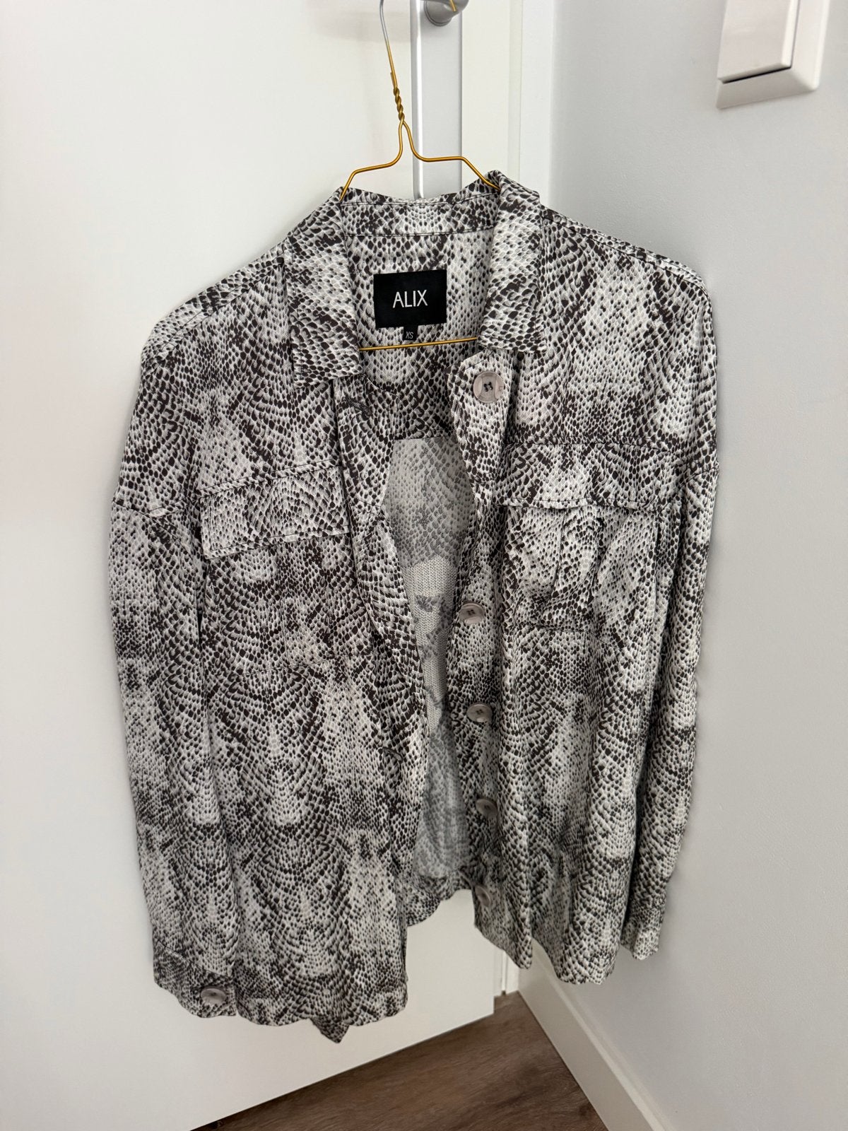 Alix Topje en jasje met slangenprint - zo goed als nieuw, Kleding | Dames, Meerkleurig, Ophalen of Verzenden, Zo goed als nieuw
