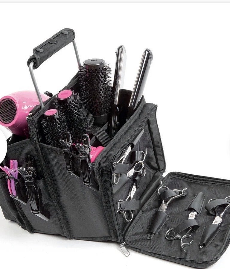 Professionele kappers tas - Zwart, Ophalen of Verzenden, Gebruikt, Zwart, Softcase