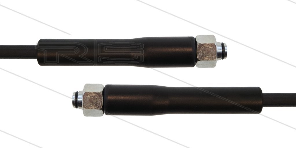 Hogedrukslang 5/16" Zwart 20m met M18 Wartel, Verzenden
