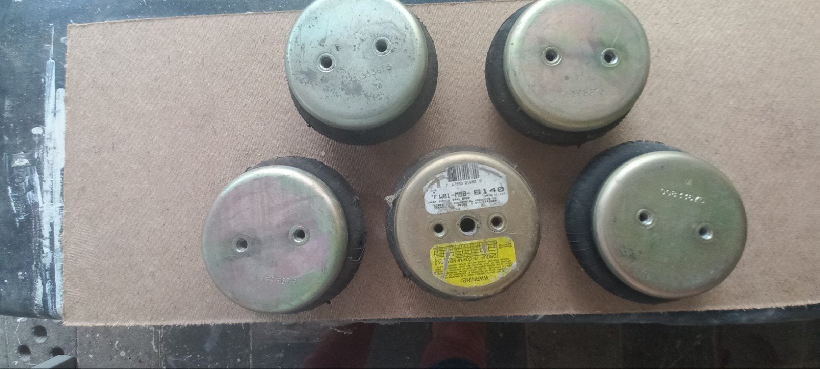 luchtdempers, diameter 115/135 mm, Ophalen of Verzenden