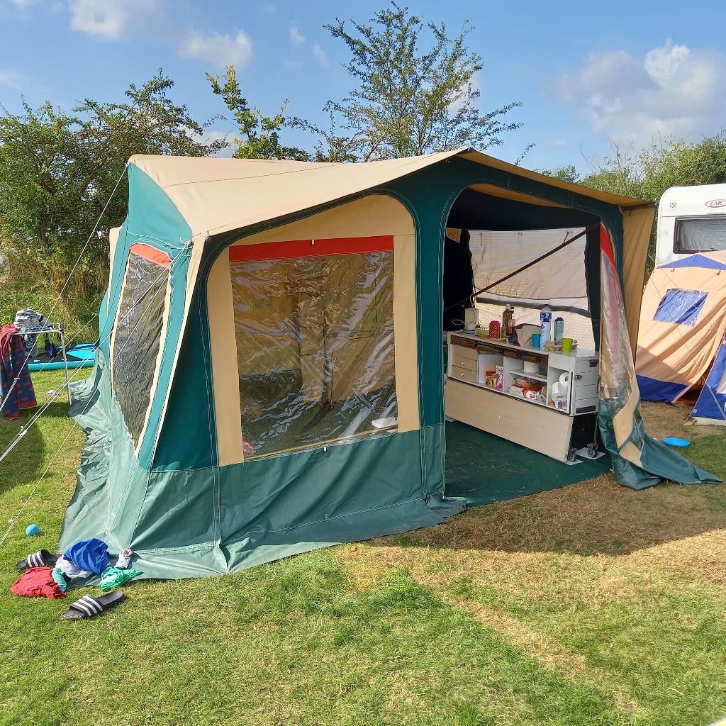 Trigano Odyssee GL, Caravans en Kamperen, Vouwwagens, Ophalen, Trigano, Aanwezig, Tot en met 4