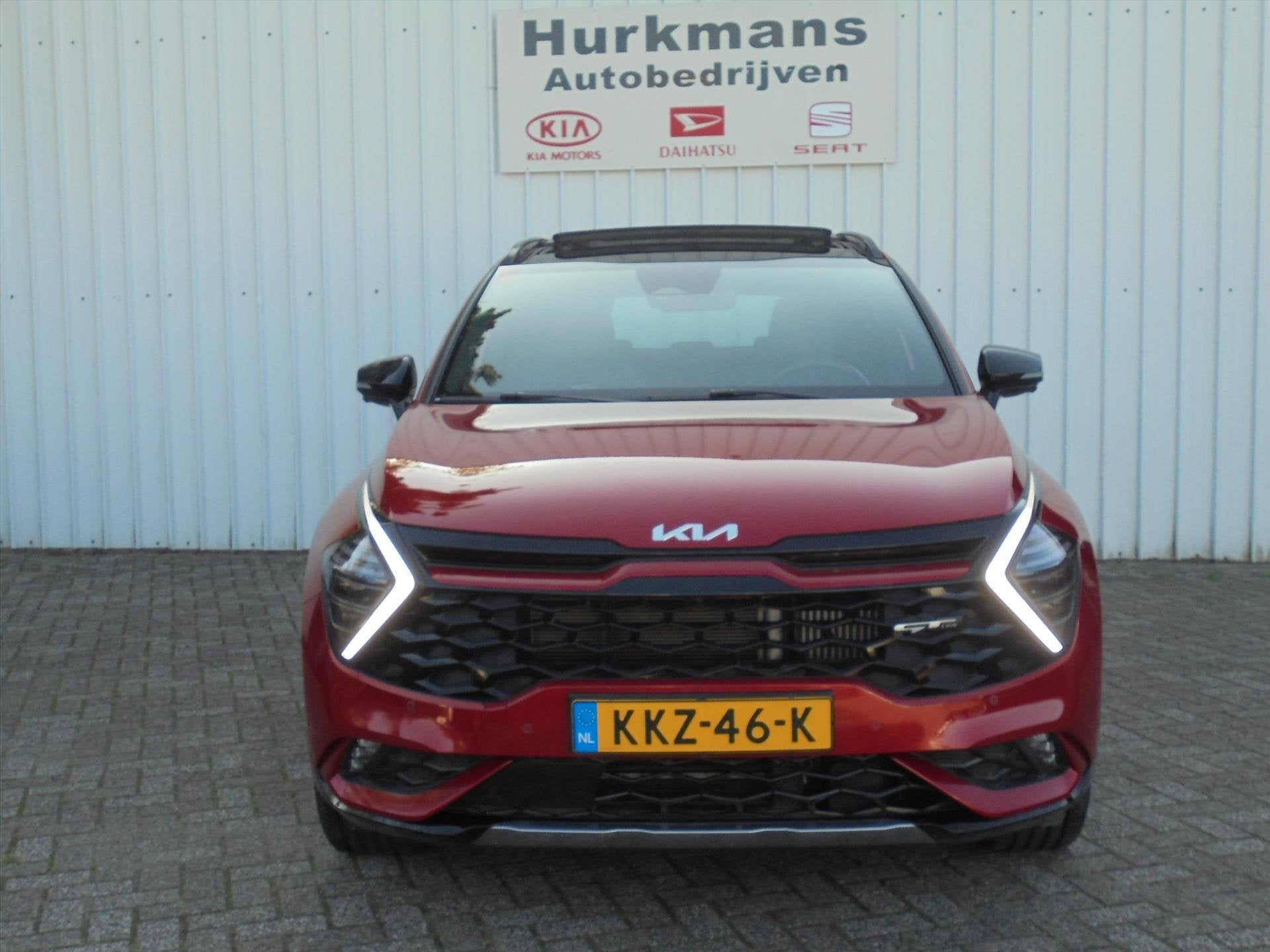Kia Sportage 1.6 T-GDi 265PK PLUGIN HYBRIDE GT-PLUSLINE PANO, Auto's, Automaat, 1350 kg, Gebruikt, 4 cilinders