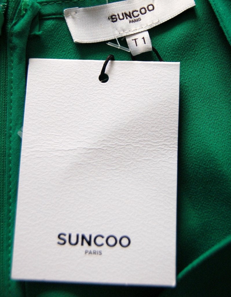 Nieuwe Suncoo Paris jurk, Caline, groen, Mt. S, Verzenden, Nieuw, Suncoo, Maat 36 (S)