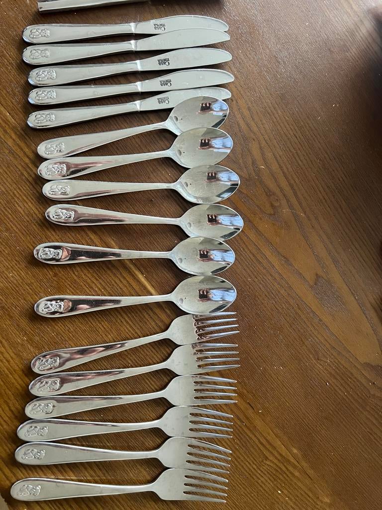 Casa kinderbestek set met beertjes, Ophalen of Verzenden
