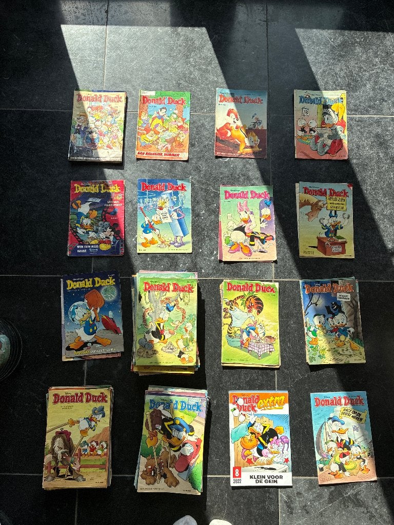 heel veel donald ducks, Boeken, Stripboeken, Gelezen, Meerdere stripboeken, Ophalen of Verzenden