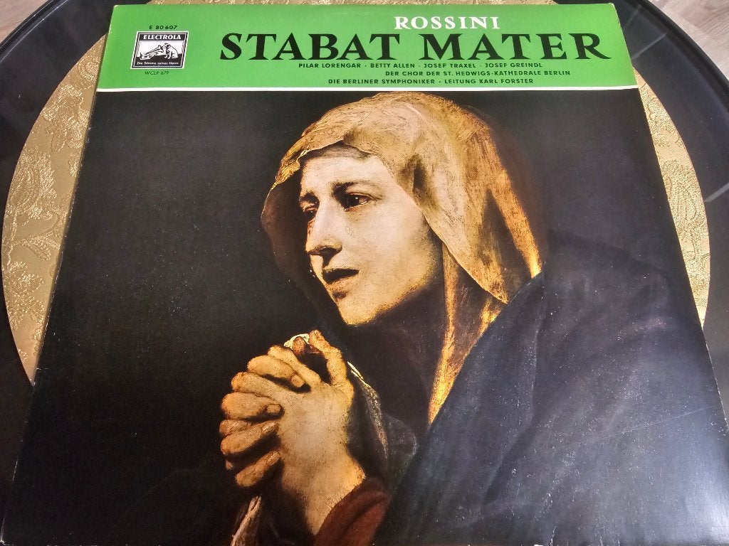 Rossini – Stabat Mater – Karl Forster / Berliner Symphoniker, Overige formaten, Ophalen of Verzenden, Zo goed als nieuw, Romantiek
