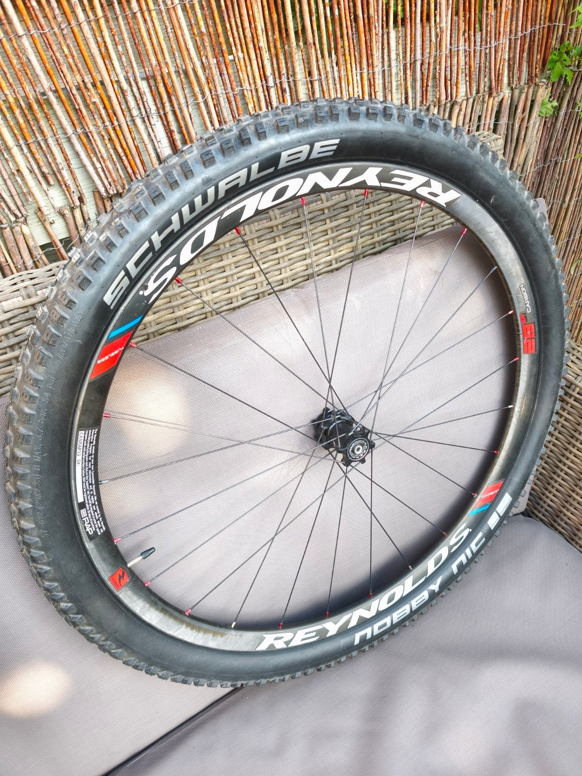Reynolds Carbon Wielset Lefty 50 12x142 MTB, Wiel, Gebruikt, Ophalen of Verzenden, Reynolds