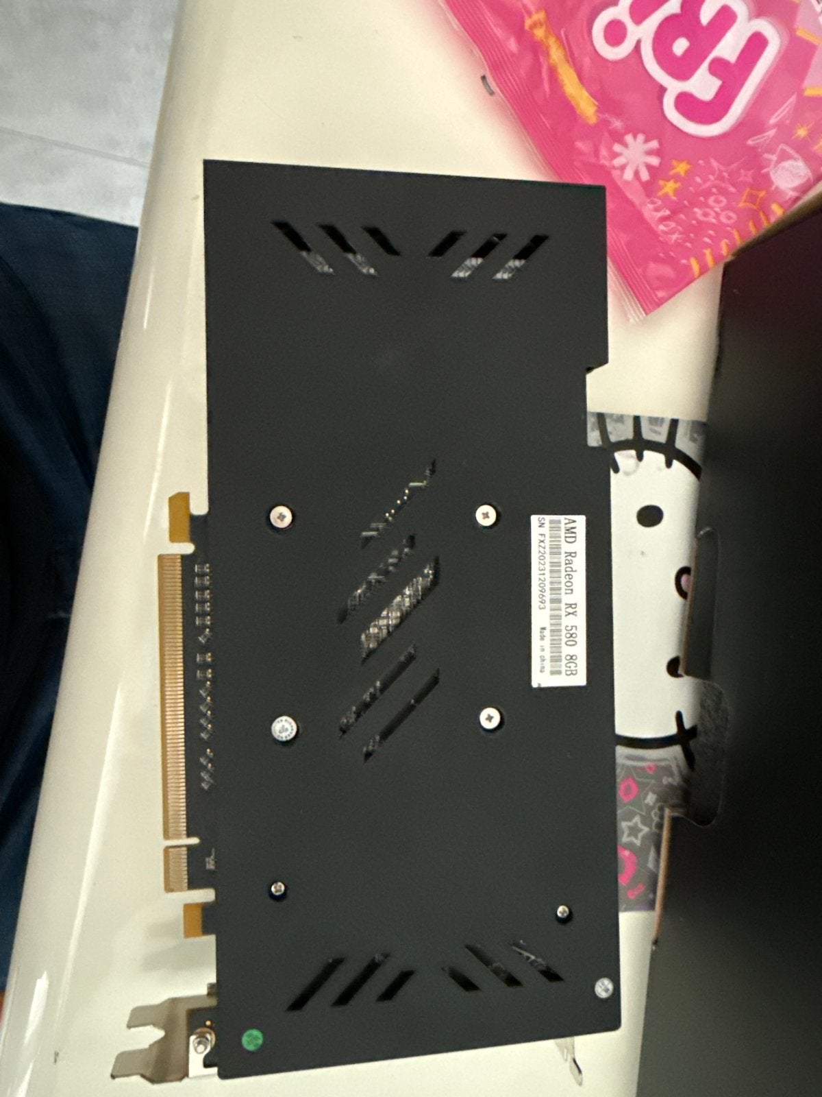 AMD Radeon RX 580 8GB Grafische Kaart, Computers en Software, PCI-Express 3, Gebruikt, Ophalen of Verzenden, GDDR5