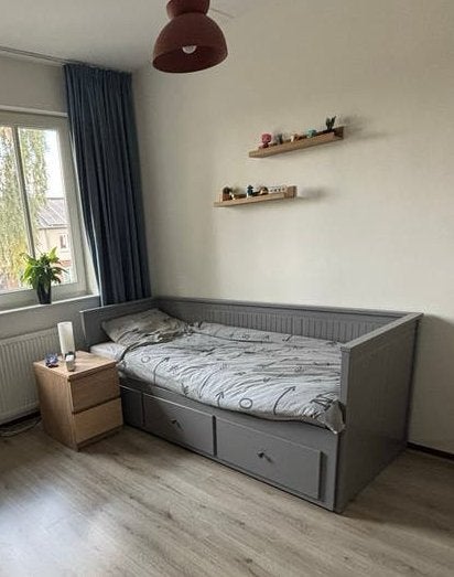 IKEA Hemnes Bedbank met 3 lades - uitschuifbaar, Ophalen, Verstelbaar, Eenpersoons, Zo goed als nieuw
