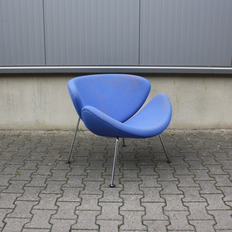Artifort F437 Orange Slice | Stoffeerobject, Ophalen, Gebruikt, Onbekend, 75 tot 100 cm