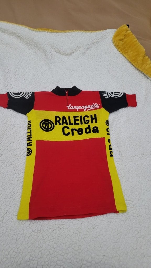 TI Raleigh Creda wielertrui, XS, Gebruikt, Heren, Ophalen of Verzenden