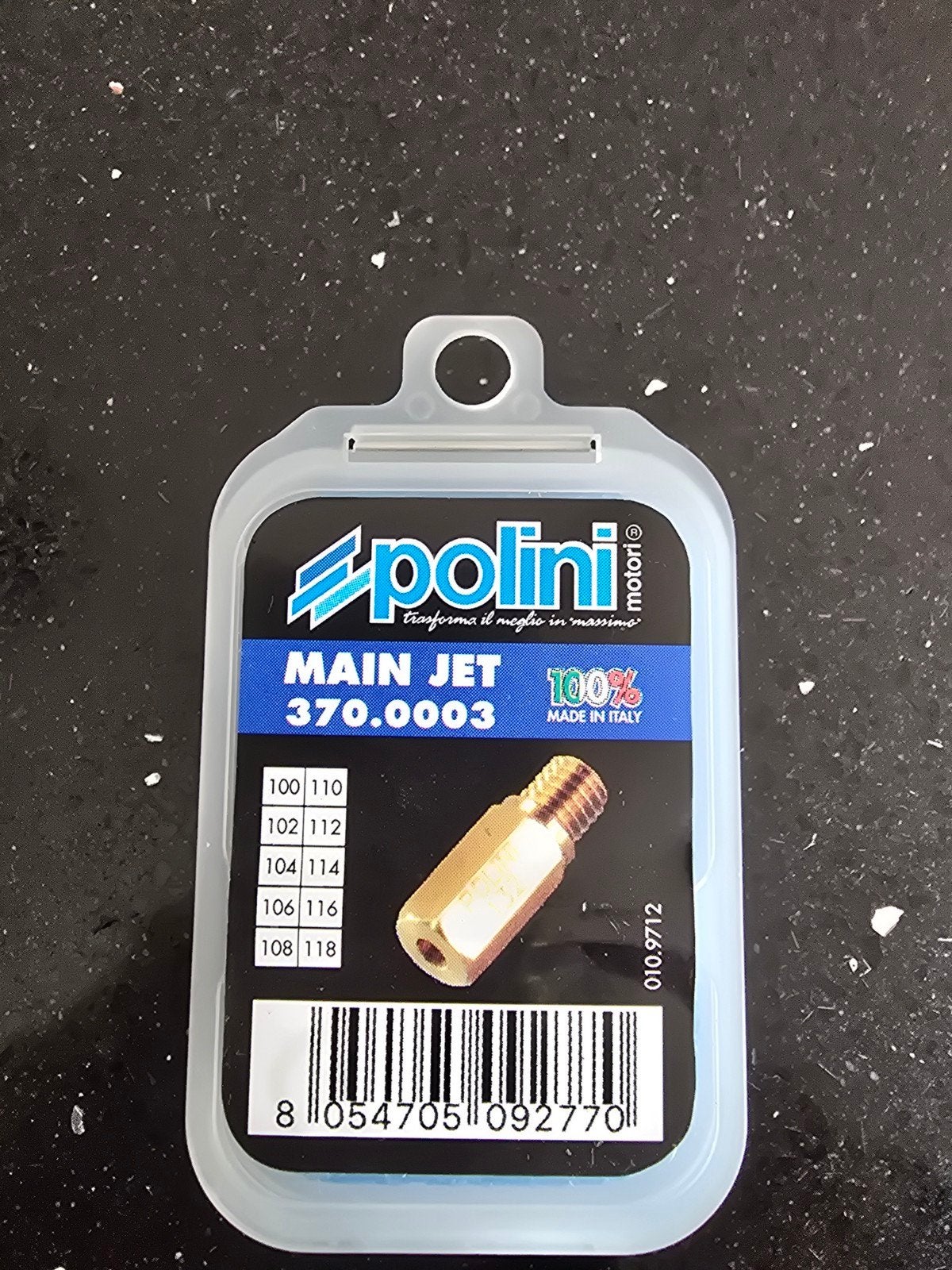 Polini sproeierset PWK 100-118 voor carburateur, Ophalen of Verzenden, Nieuw, Carburateur, Polini